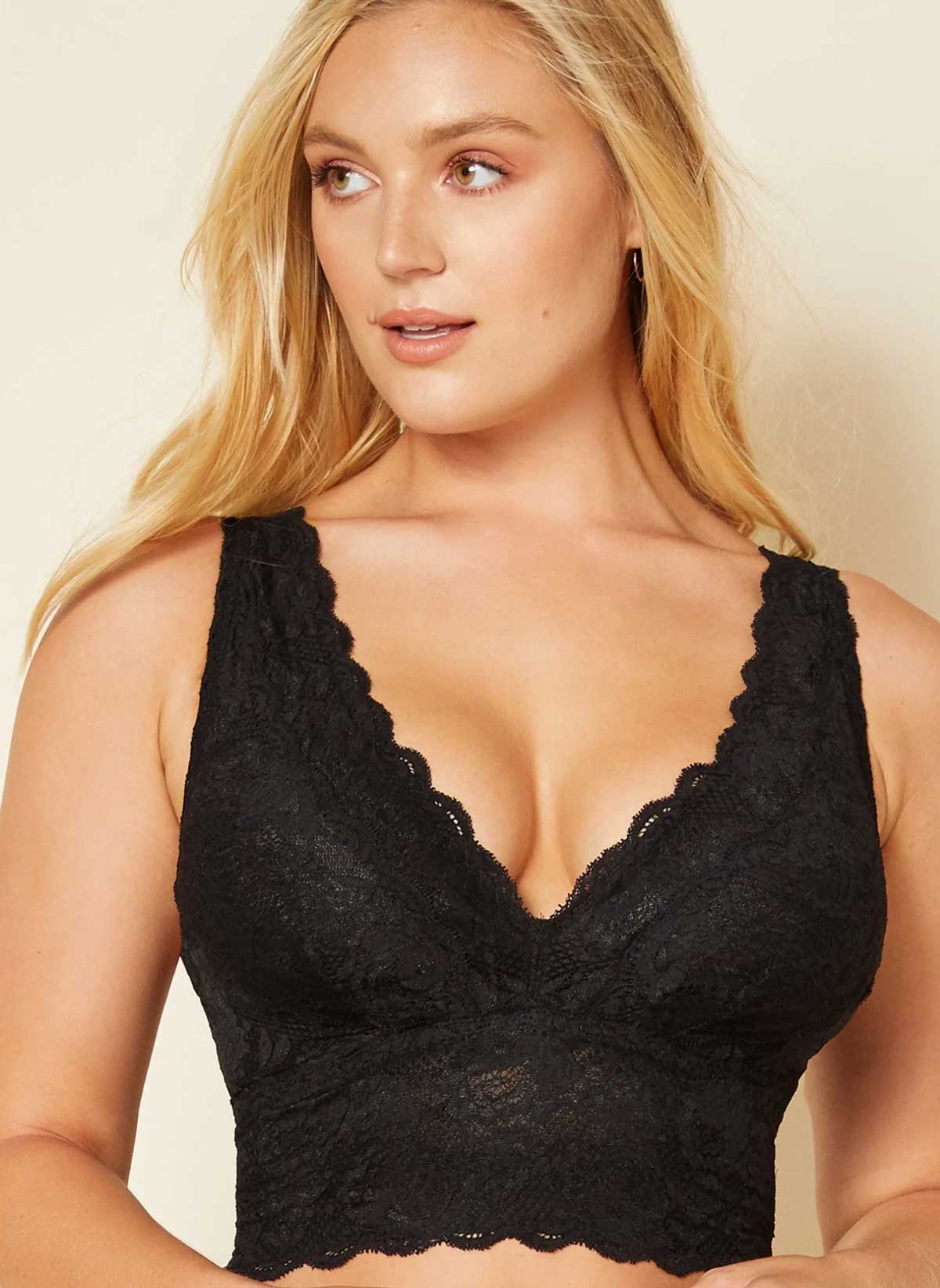 Cosabella + Never Say Never Extended Plungie Longline Bralette
